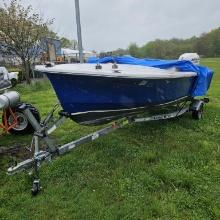 Boat with Loadrite trailer