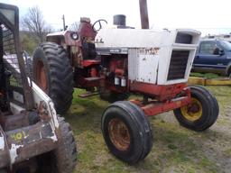 Case 1175 Tractor, Dsl. Eng., Runs & Drives, NO BRAKES, NO 3PTH ARMS (4435)