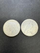 1922 Silver Peace Dollars 90% Silver coins