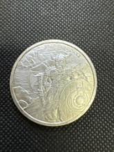 1 Troy Oz 999 Fine Silver Eric BloodAxe Bullion Coin