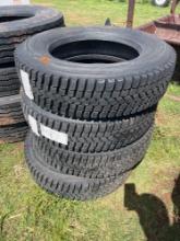 new Bridgestone 225/70R19.5 tires