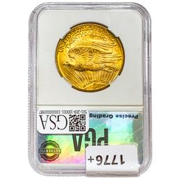 1920 $20 Gold Double Eagle NGC MS65+