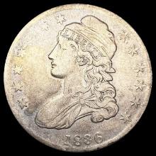 1836 Capped Bust Half Dollar ABOUT UNCIRCULATED