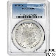 1889-O Morgan Silver Dollar PCGS MS62