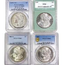1878-1889 [4] Morgan Silver Dollar NTC/PCGS