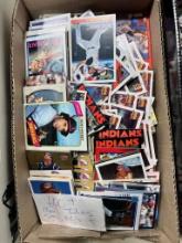 LOCAL PICKUP ONLY Cleveland Indians Baseball lot of 600 + cards No Shipping for this item