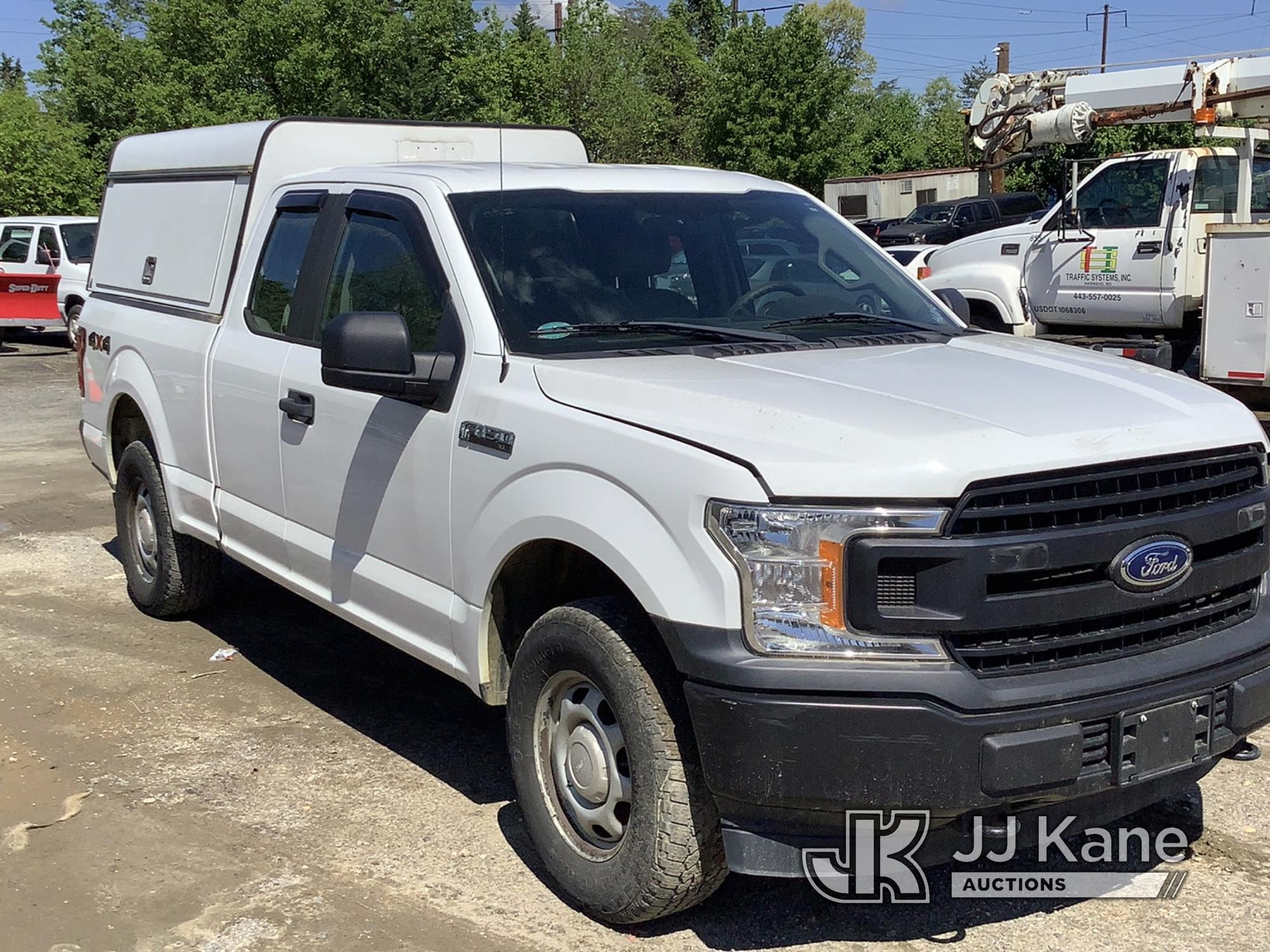 (Harmans, MD) 2018 Ford F150 4x4 Extended-Cab Pickup Truck Runs & Moves, Transmission Issues, Rust &