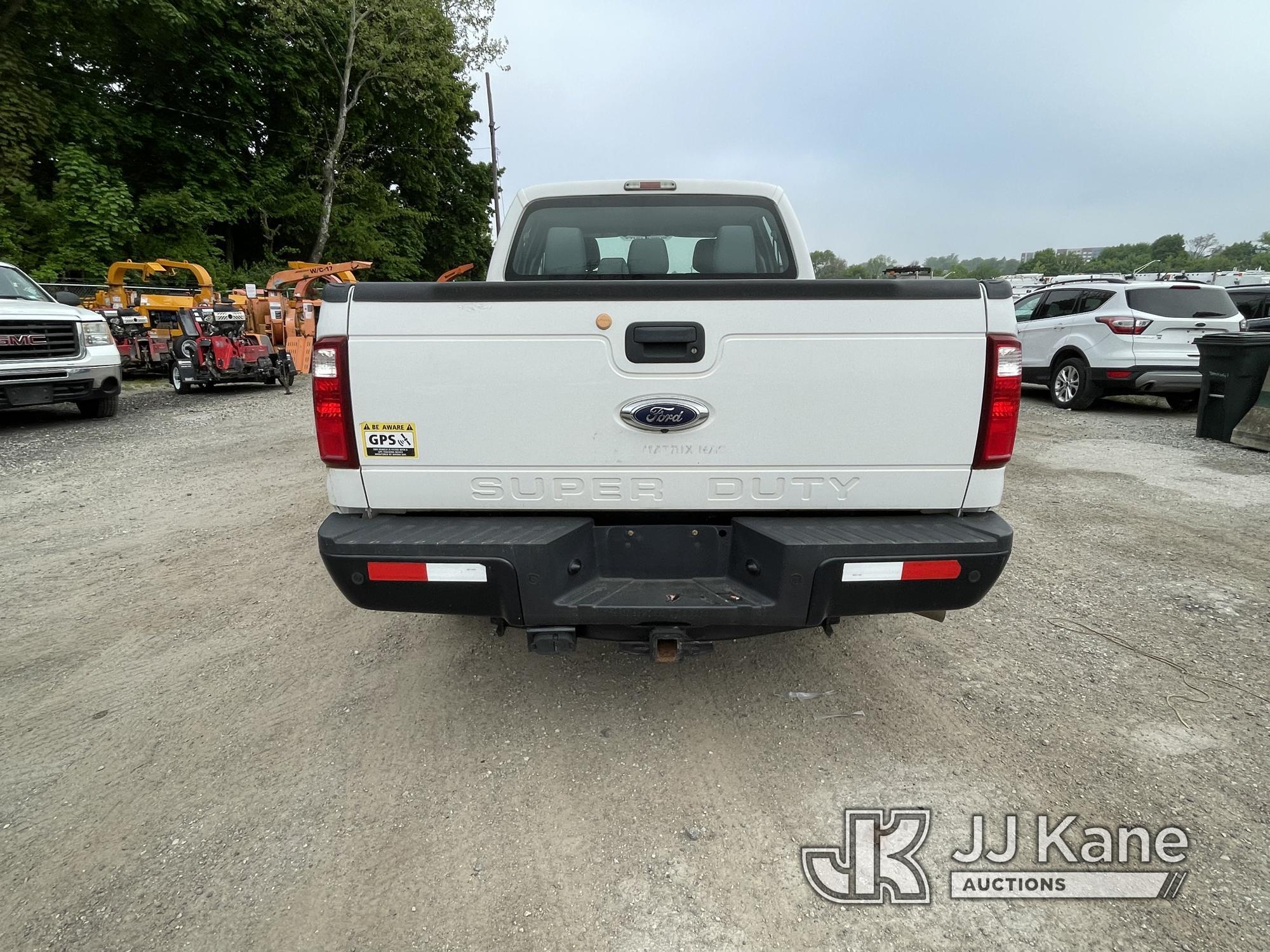 (Plymouth Meeting, PA) 2016 Ford F250 4x4 Crew-Cab Pickup Truck Runs & Moves, Front End Damage, Body