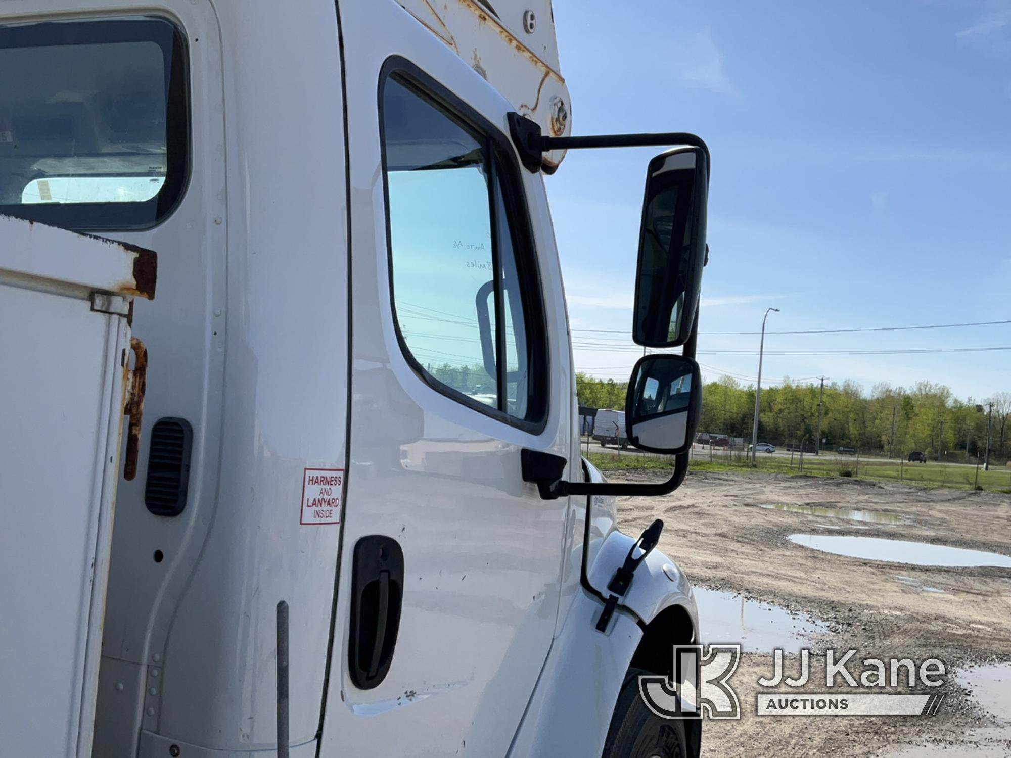 (Rome, NY) Altec AA55, Material Handling Bucket Truck rear mounted on 2016 Freightliner M2 106 Utili