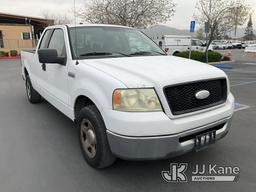 (Jurupa Valley, CA) 2006 Ford F150 Extended-Cab Pickup Truck Runs & Moves, Rear Tires Are Bald