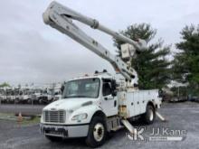 Altec AA55, Material Handling Bucket mounted on 2017 Freightliner M2 106 Service Truck Runs, Moves &
