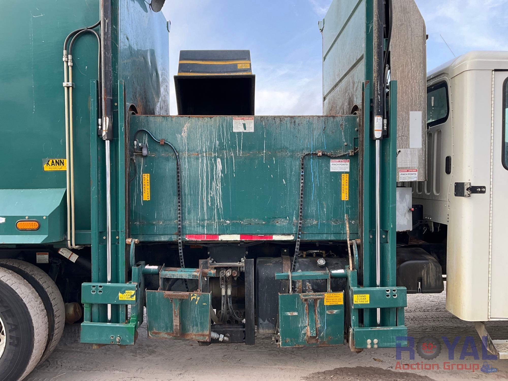 2014 Freightliner M2 106 Side Loader Garbage Truck