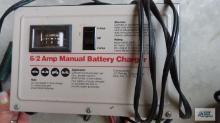 Manual battery charger