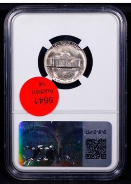 NGC 1982-d Kennedy Half Dollar 50c Graded ms66 By NGC