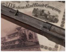 H.G.H. Reed 1 of 1000 Winchester Model 1873 Lever Action Rifle