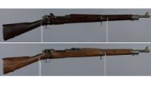 Two U.S. Remington Model 1903 Bolt Action Rifles