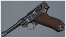 World War I Era Erfurt "1912" Dated Luger Semi-Automatic Pistol