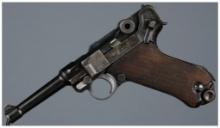 DWM Blank Chamber Luger Pistol with Dutch Markings