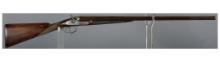 Wiggan & Elliott Bar-In-Wood Double Barrel Hammer Shotgun