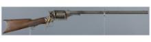 "Morton Grimm 1858" Inscribed Revolving Percussion Rifle