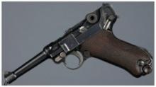 DWM Blank Chamber Luger Semi Automatic Pistol