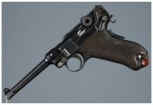 DWM Model 1906 Portuguese Contract Luger Pistol with Holster
