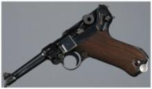 German Mauser "42" Code "1939" Dated Luger Pistol