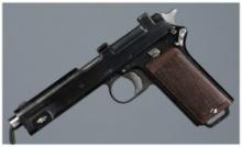 World War II German Police Proofed Steyr-Hahn Model 1912 Pistol