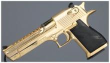 Titanium Gold IWI/Magnum Research Desert Eagle Pistol