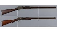 Two Antique Colt Medium Frame Lightning Rifles