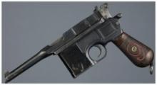 Mauser Model 1896 "Red 9" Broomhandle Semi-Automatic Pistol