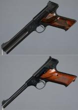 Two Colt  Woodsman Semi-Automatic Pistols