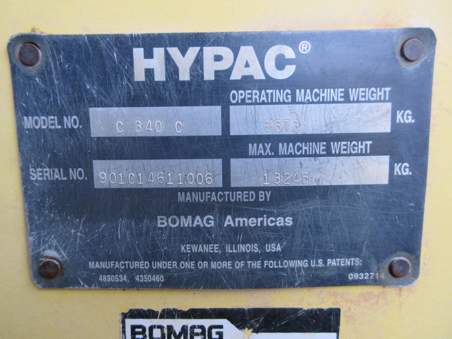 2005 Hypac C340C Double Drum Roller