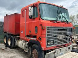 1984 Mack Cabover Water Truck