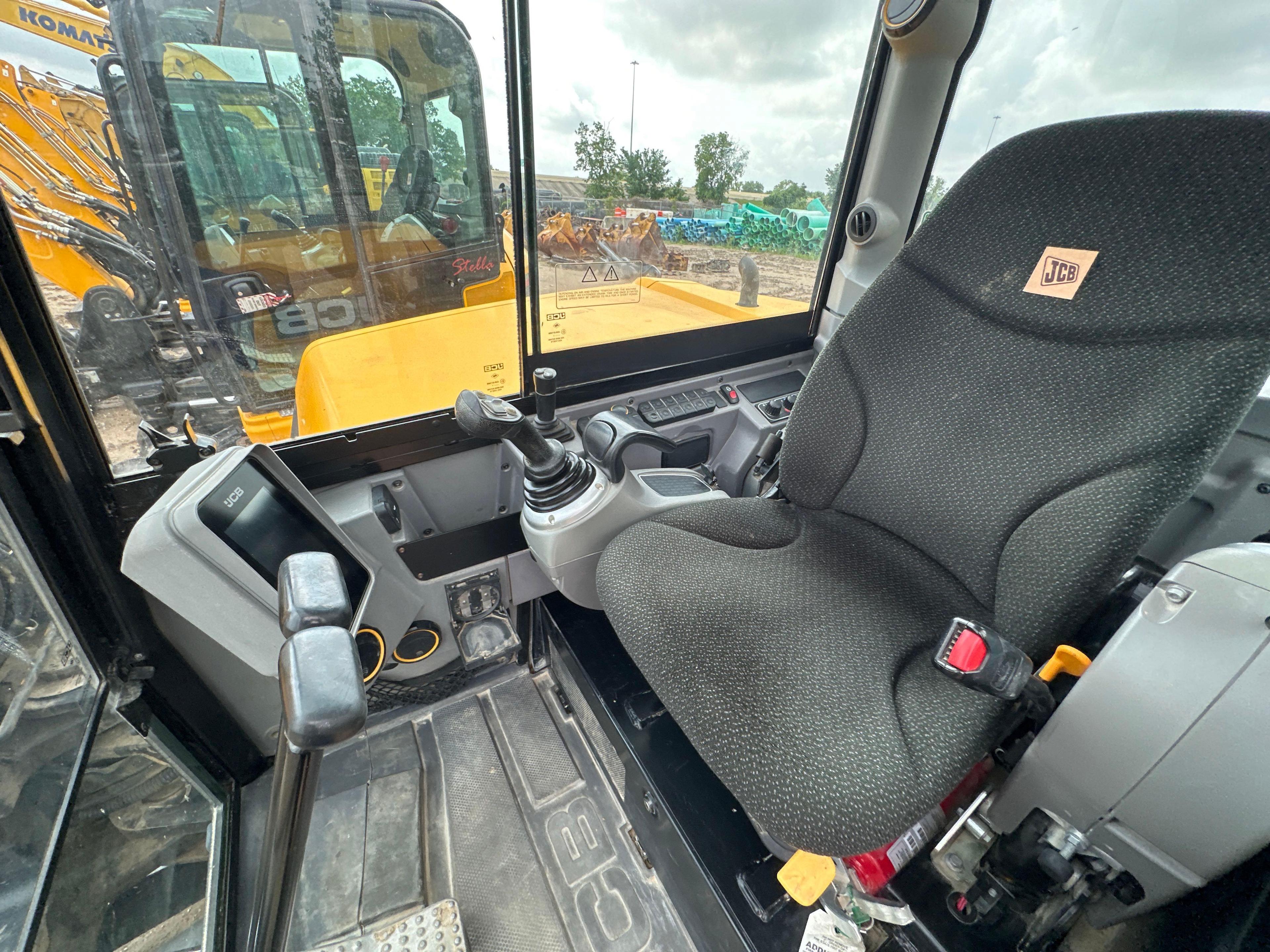 2022 JCB 85Z-2 HYDRAULIC EXCAVATOR powered by Kohler diesel engine, equipped with Cab, air, heat,