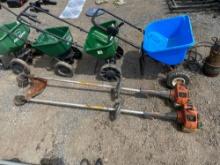 (2) HUSQVARNA STRING TRIMMERS SUPPORT EQUIPMENT