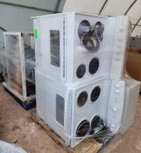 FRIGIDAIRE Stove, Hotpoint Stove, Storage Rolling Cases, Metal Basketball Hoops,