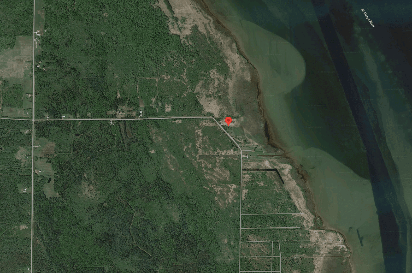 Michigan Lakefront Property Nestled Near the Canadian Border!