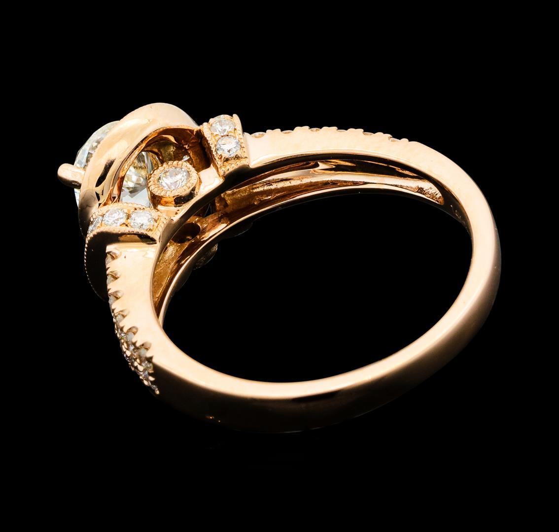 1.73 ctw Diamond Ring - 14KT Rose Gold