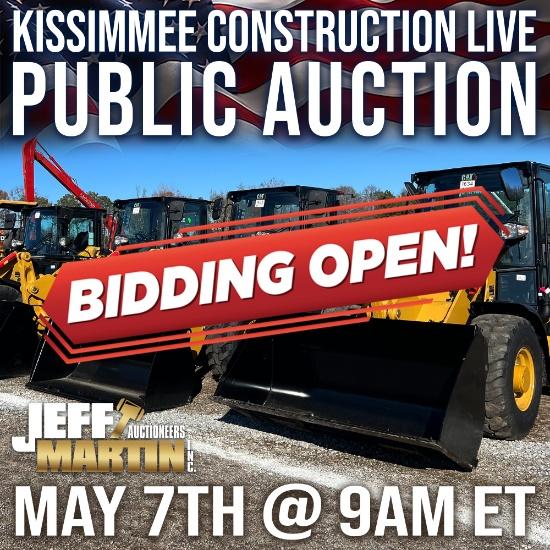 KISSIMMEE FLORIDA CONSTRUCTION LIVE AUCTION