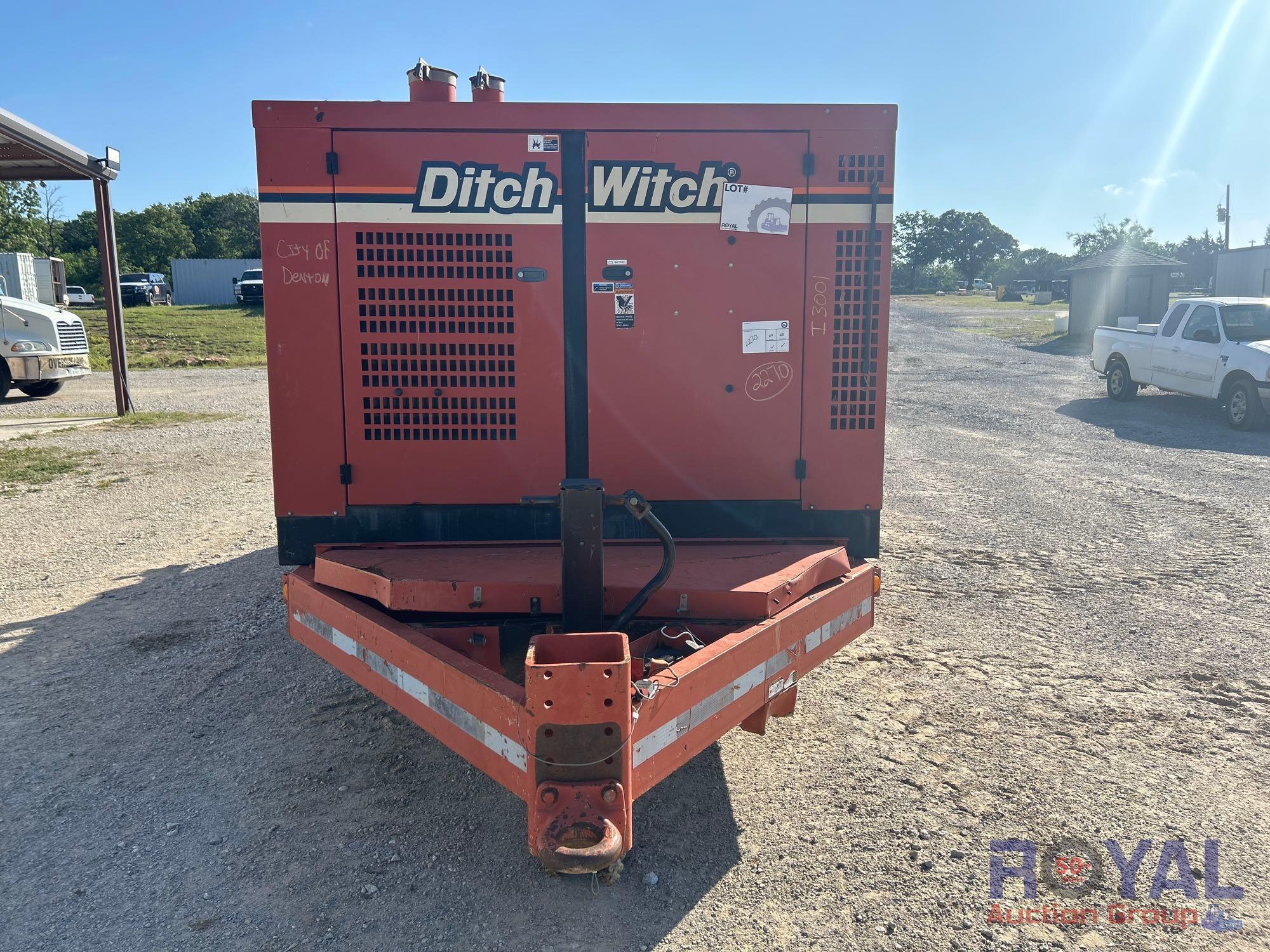 2011 Ditch Witch FX60 Vacuum Excavator Trailer