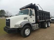 2015 Mack GU533 Tandem-axle Dump Truck, s/n 1M2AX33CSFM010351: Diesel Eng.,