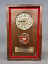 Gen. Gray clock plaque.