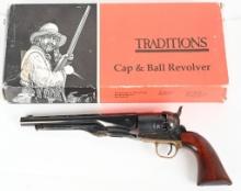 TRADITIONS COLT MODEL 1861 ARMY REVOLVER WITH BOX