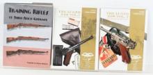 LOT OF 3: THE LUGER P.08 BOOKS AND TRAINING RIFLE
