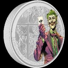 DC Villains - THE JOKER(TM) 3oz Silver Coin