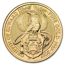 The Queen's Beasts 1 oz. Gold Bullion 2017 Griffin