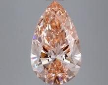3.83 ctw. VS2 IGI Certified Pear Cut Loose Diamond (LAB GROWN)