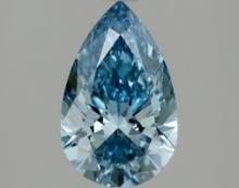 1.48 ctw. VS1 IGI Certified Pear Cut Loose Diamond (LAB GROWN)