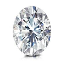 4.26 ctw. SI2 IGI Certified Oval Cut Loose Diamond (LAB GROWN)
